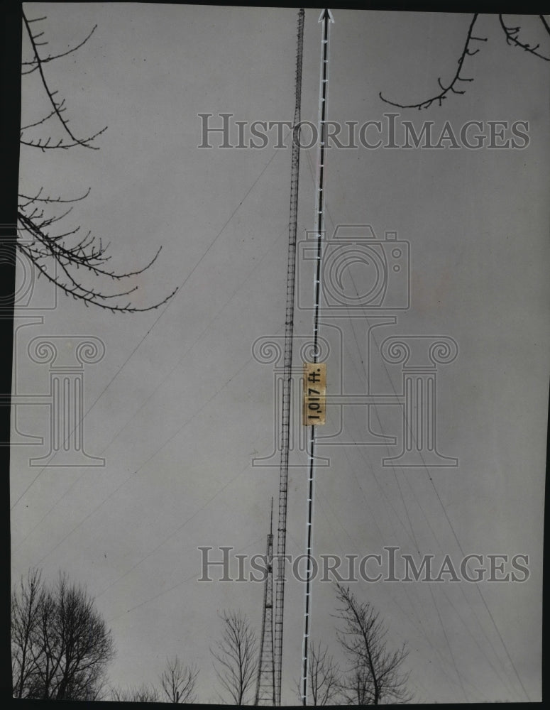 1953 Press Photo TV Transmitter- Historic Images