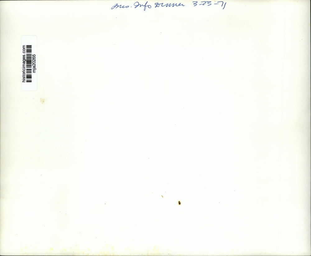 1971 Press Photo The Journal Company Business Dinner - mja20265