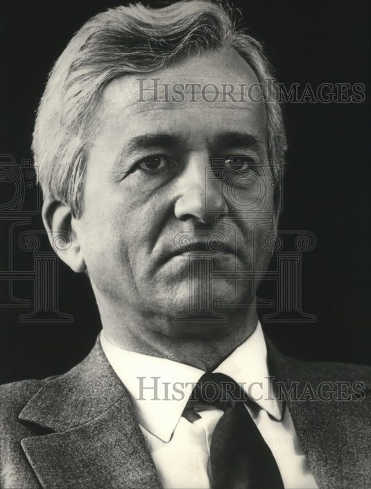1974 Press Photo Dr. Richard Freiherr von Weizsacker, German politics