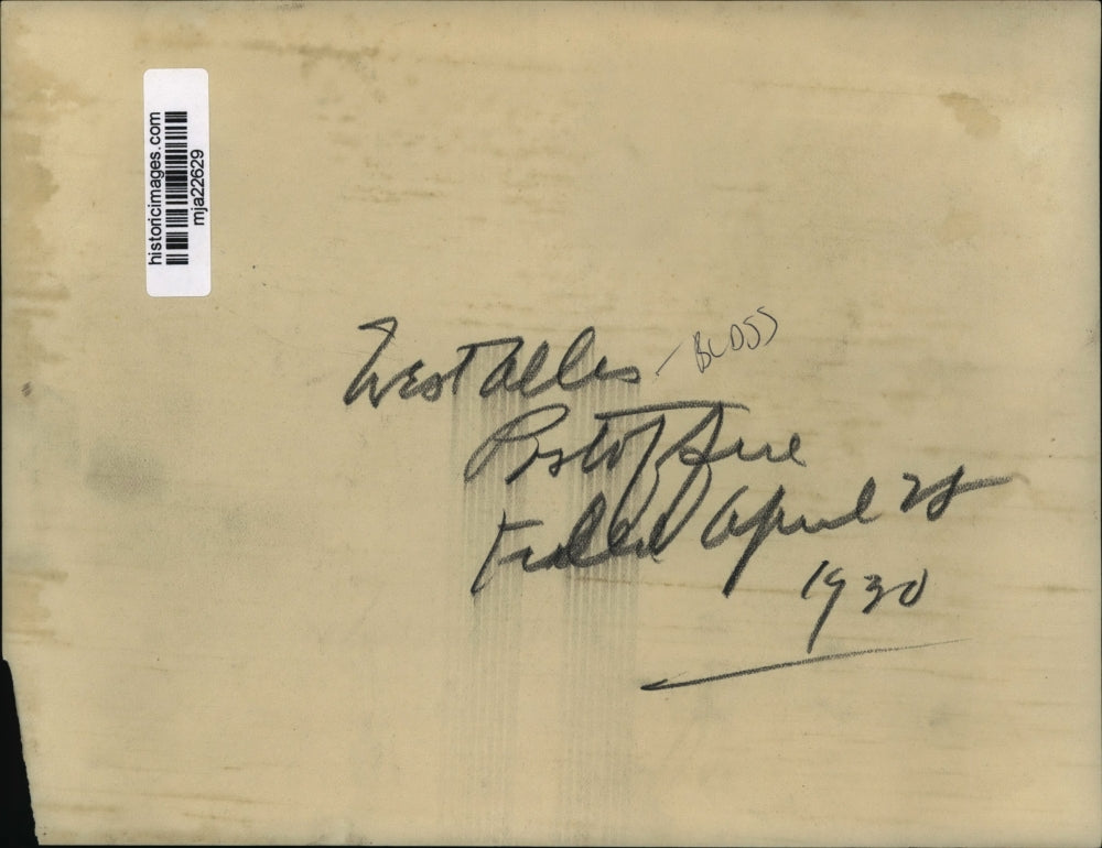 1930 Press Photo West Allis Post Office Station, West Allis, Wisconsin