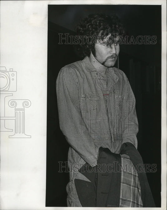 1973 Press Photo Alan M Wiedenhoeft, charged in four rape cases - mja23342