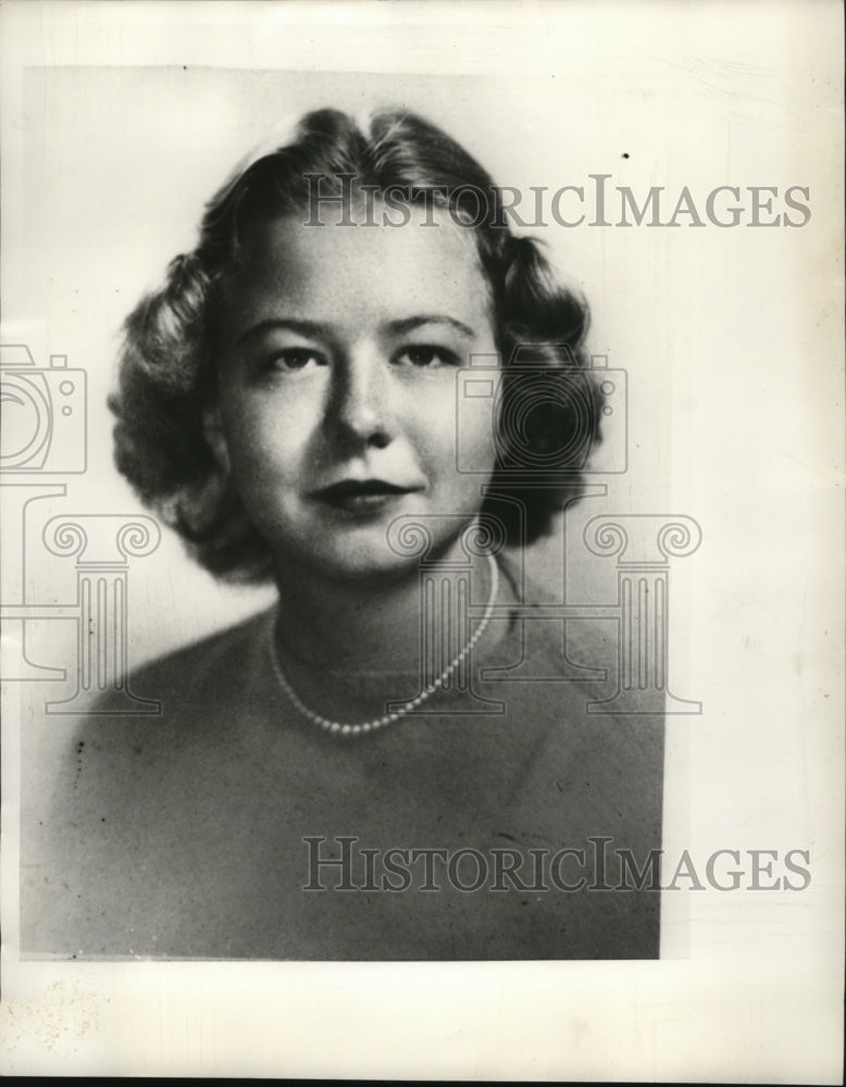 1940 Press Photo Patty Hale, now Mrs. Robert Campbell Michael- Historic Images