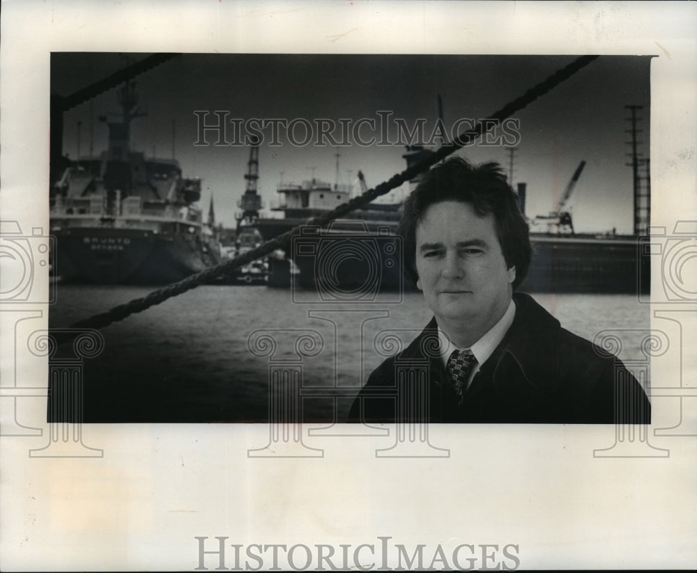 1978 Press Photo  Richard Weening, former pres. of Board of Harbor Commissioners- Historic Images