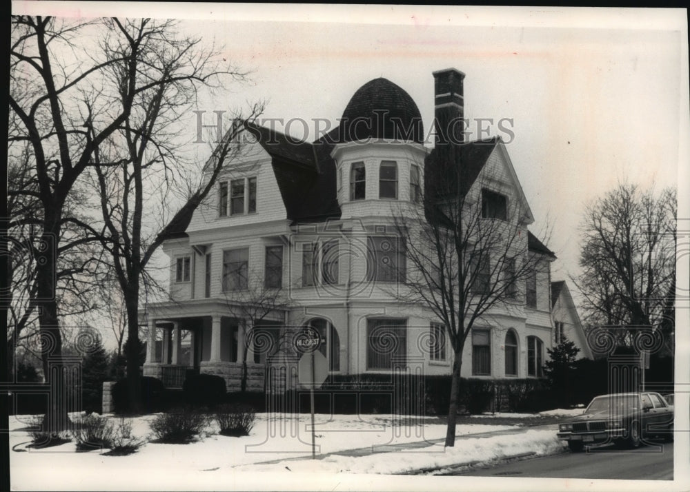 1989 Press Photo The Kneeland-Walker House by Wauwatosa Historical Society