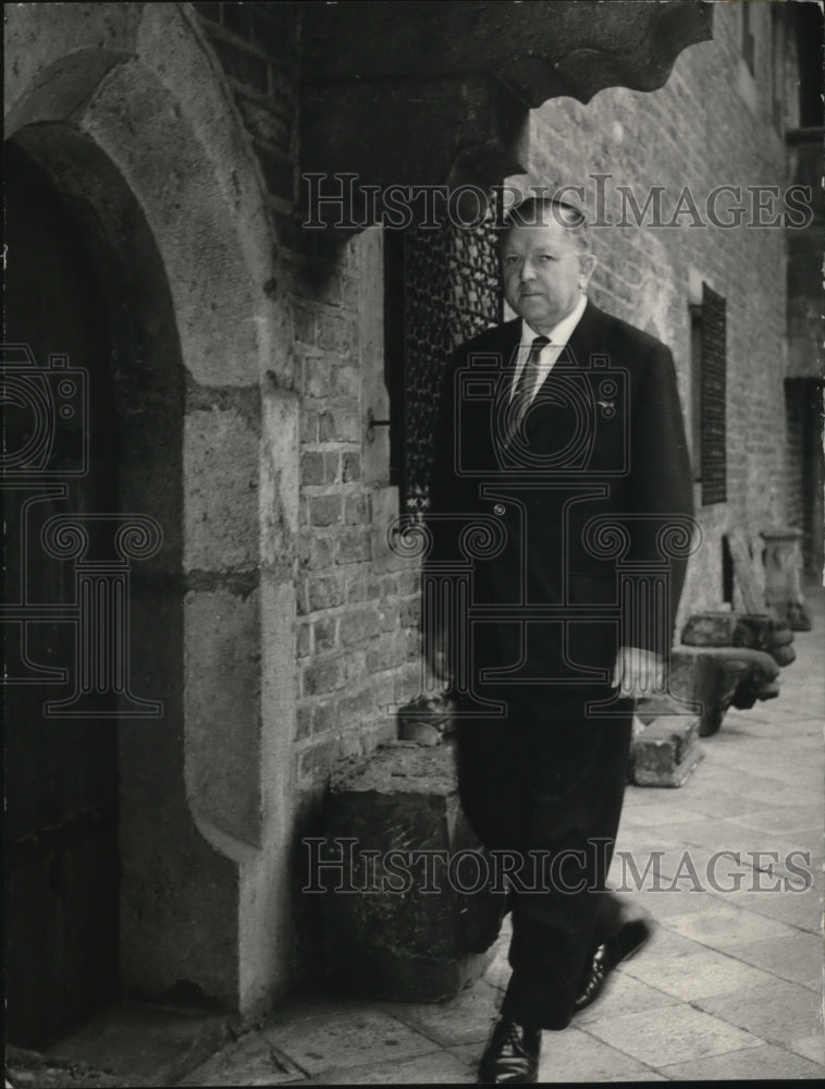 1972 Press Photo Prof Mieczyslaw Klimaszewski, President of Jagiellonian Univ- Historic Images