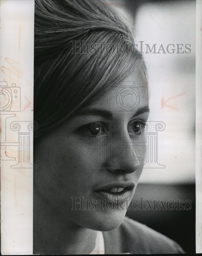 1966 Press Photo Diane Wilkins, Wisconsin&#39;s Junior Miss- Historic Images