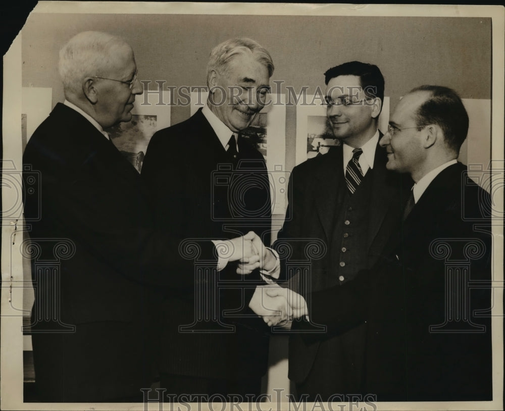 1938 Press Photo Group of Executives- Historic Images