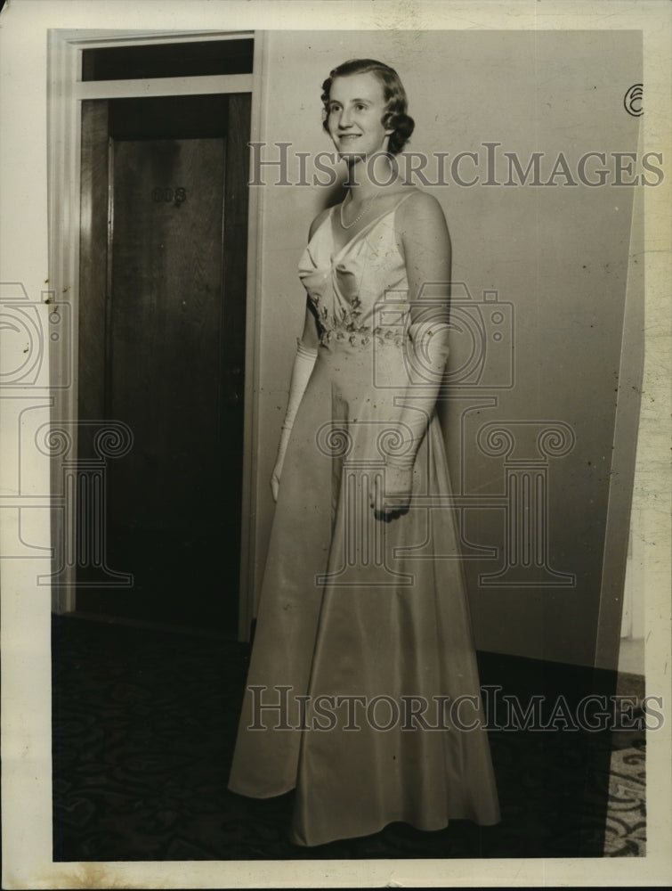 1937 Press Photo Marianne Elser, now Mrs. George Francis Markham, Jr.- Historic Images