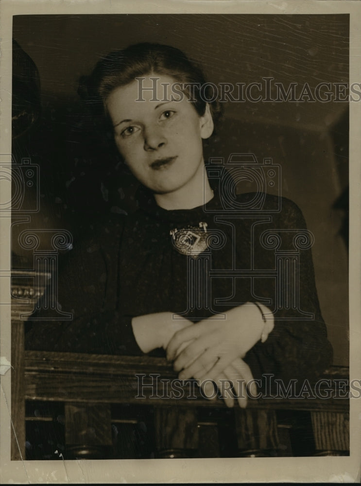 1936 Press Photo Mary Catherine McCabe- Historic Images