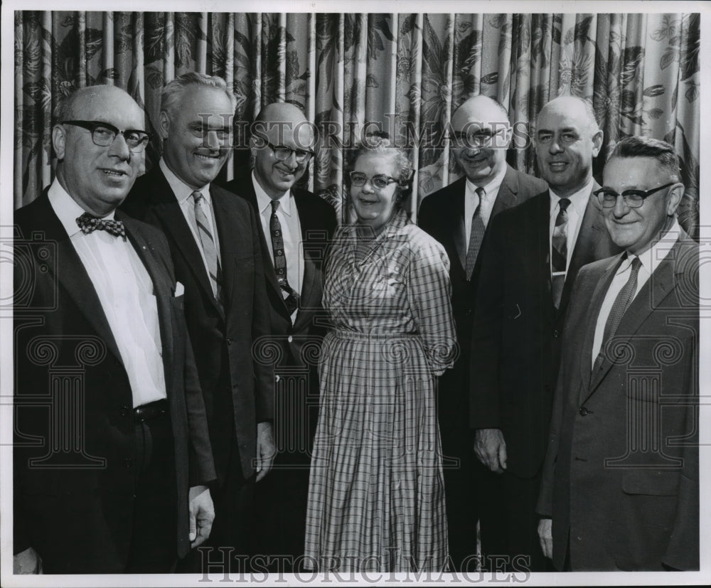 Press Photo WTMJ Radio City 25-Year Employees At Jack Krueger 25-Year Party- Historic Images