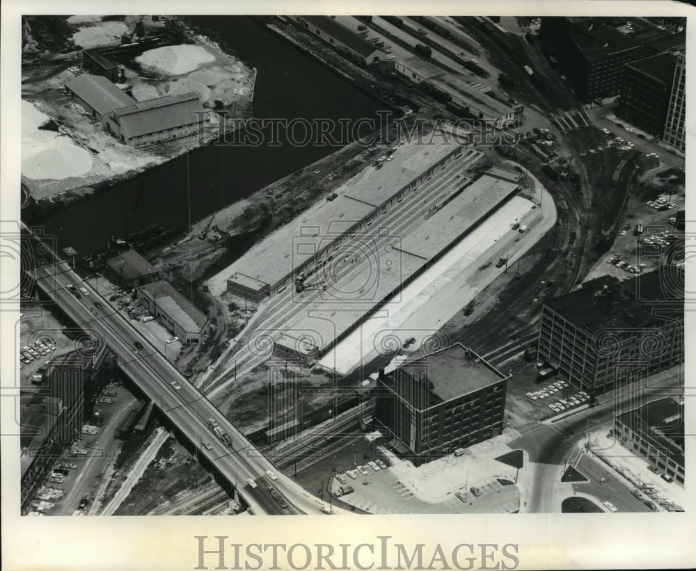 1964 Press Photo A new freight house in Milwaukee, Wisconsin- Historic Images