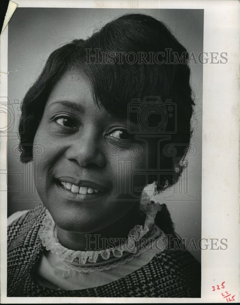 1969 Press Photo Mrs. Nellie E. Wilson representative of Wisconsin State AFL-CIO- Historic Images