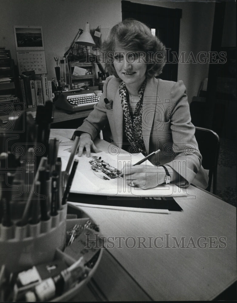 1979 Press Photo Barbara Ellen Koelling as an Industrial Design consultant - Historic Images