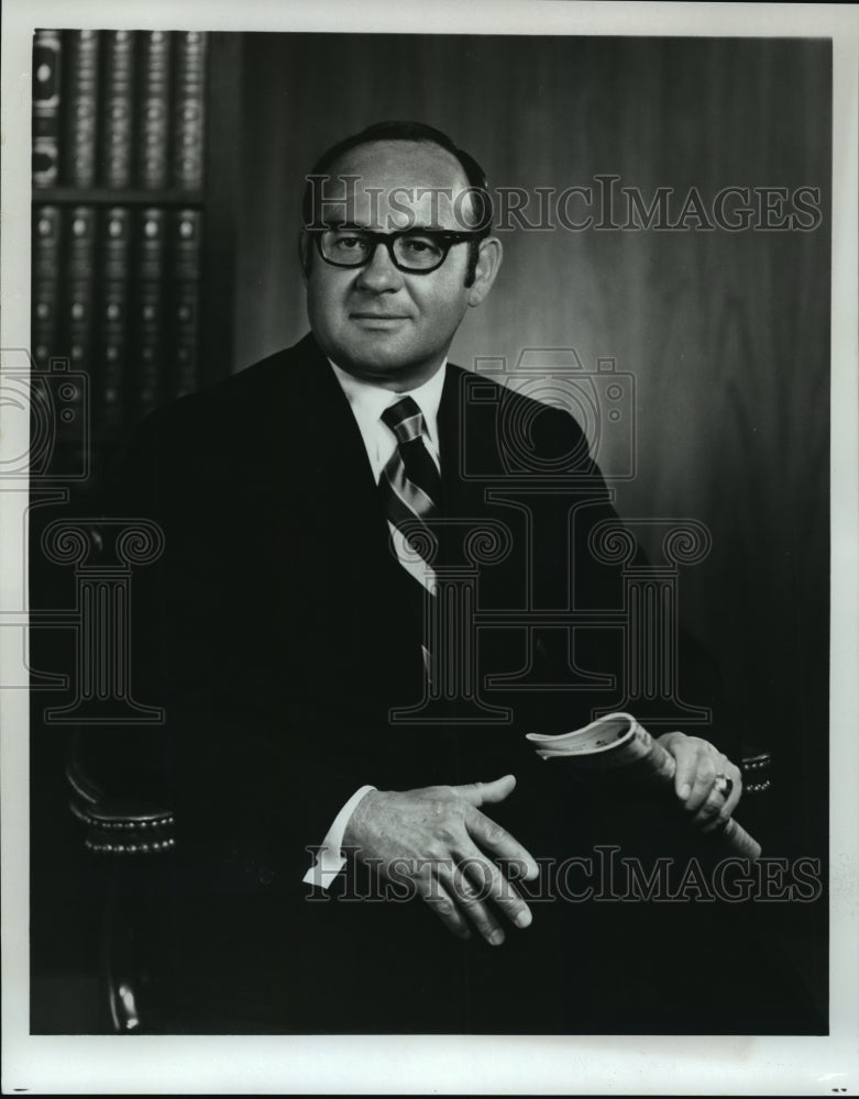 1972 Press Photo B. William Kostecke President of Miller Brewing Company