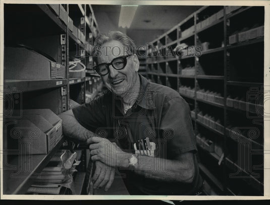 1984 Press Photo Fred Willerton Retires from Briggs & Stratton - mja43013