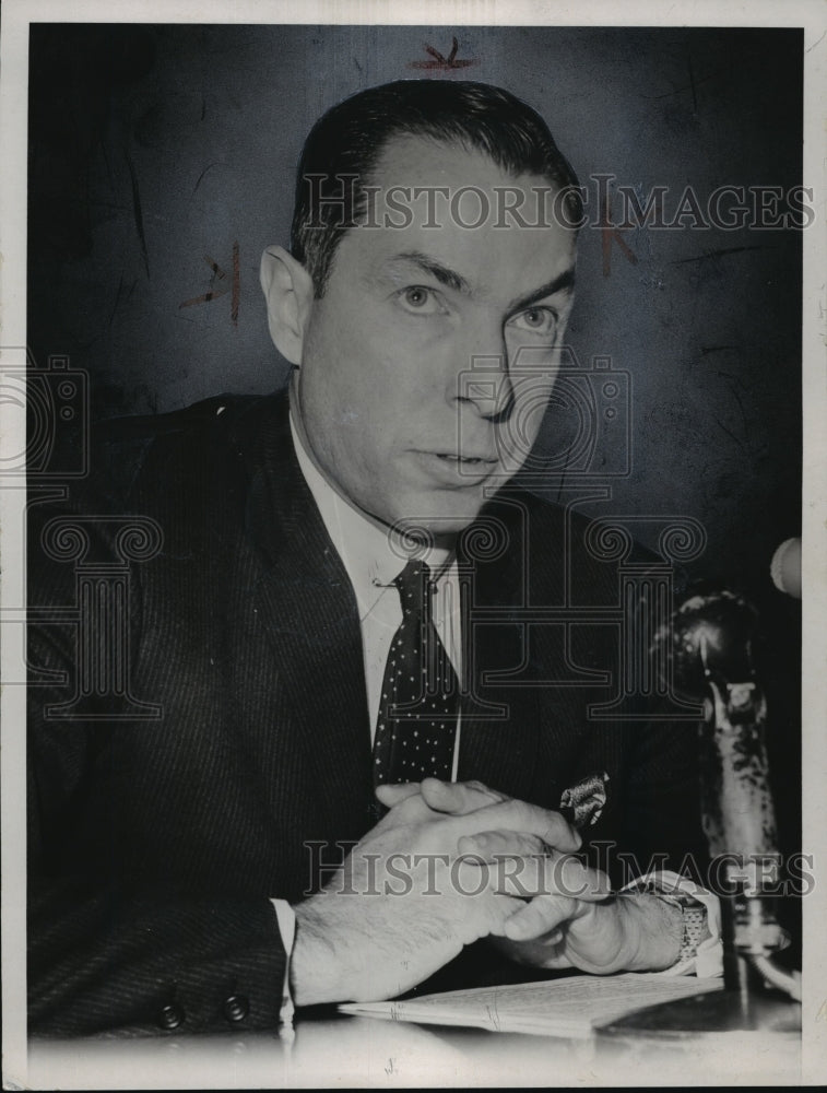 1970 Press Photo Walter Wriston, Chairman of the First National City Bank- Historic Images