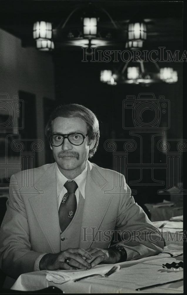 1980 Press Photo William L. Yarber ,Professor At Purdue University Talk On Sex- Historic Images