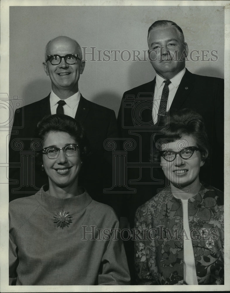 1964 Press Photo Elected Officers to Wisconsin extension Worker's Association