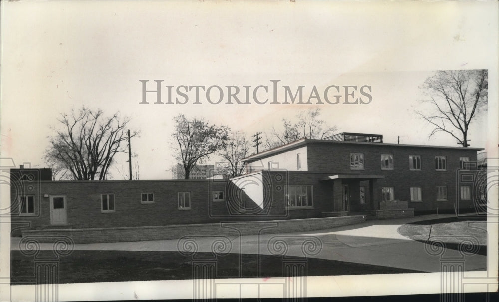 1966 Press Photo Lawrence University&#39;s health center- Historic Images