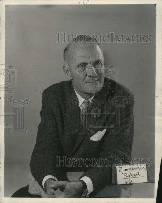 1967 Press Photo Robert Zimmerman, Wisconsin Secretary of State - mja48482- Historic Images