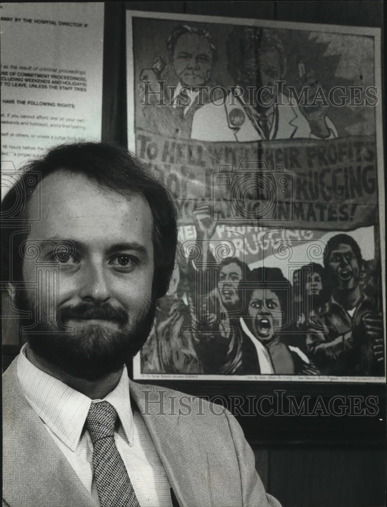 1981 Press Photo Thomas K. Zander the New Director of Milwaukee&#39;s Legal Aid Soc.- Historic Images