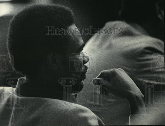 1985 Press Photo Tommy Lamont Bobo Being Sentenced to Two Life Terms for Murder- Historic Images