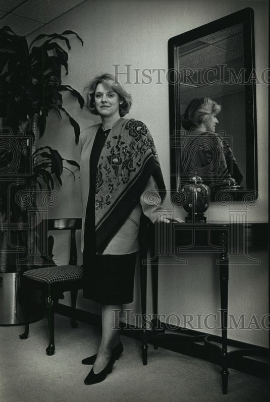 1990 Press Photo Karen Case, Private Practice Lawyer - mja50312