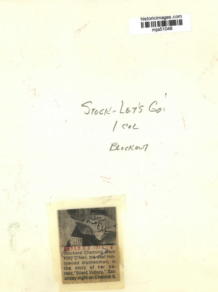 1979 Press Photo Stockard Channing as Kitty O'Neil from "Silent Victory"