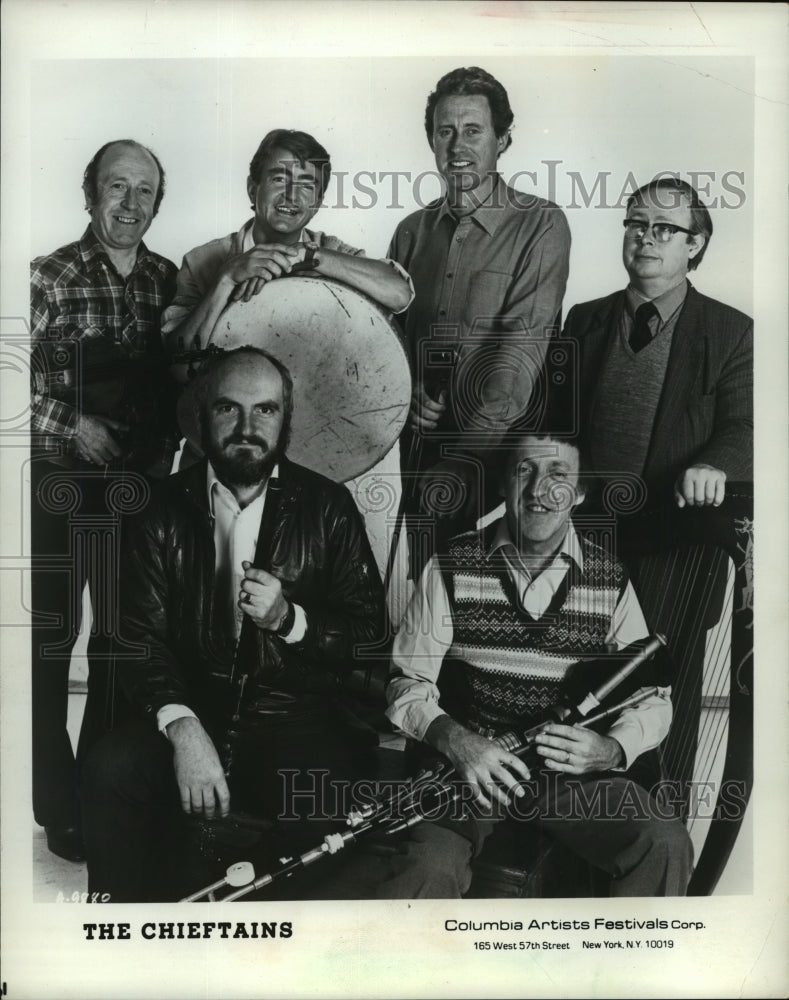 1984 Press Photo The Chieftains, Band Members - mja51084- Historic Images