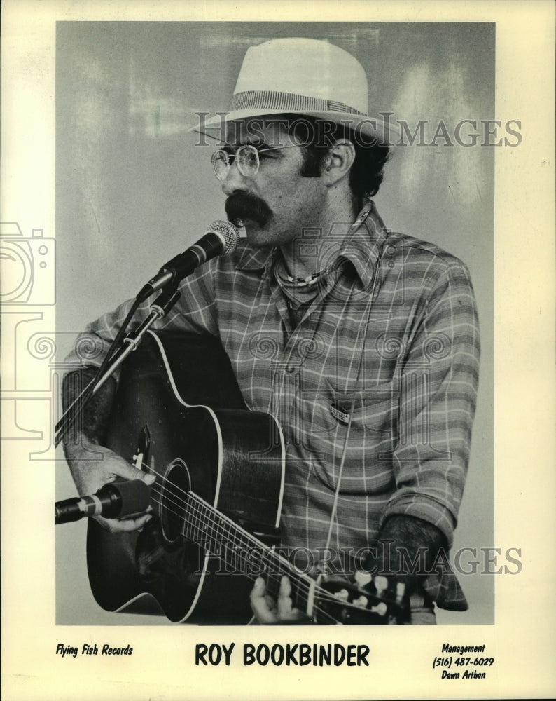 1986 Press Photo Wisconsin musician, Roy Bookbinder - mja51109- Historic Images
