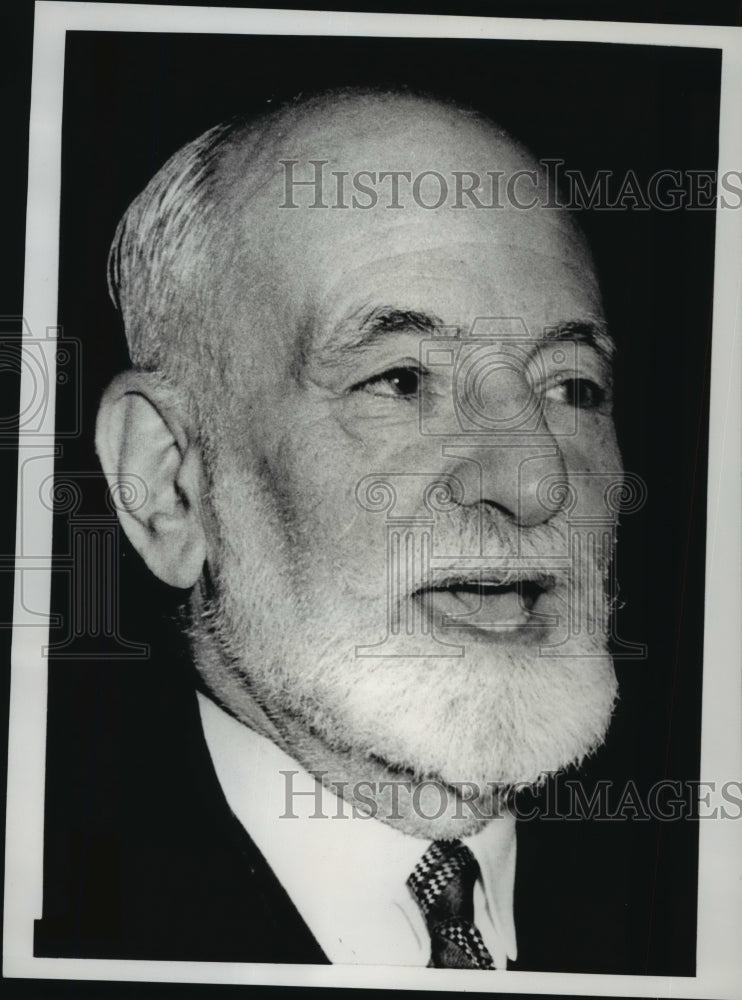 1968 Press Photo French legal expert Rene Cassin awarded Nobel Peace Prize