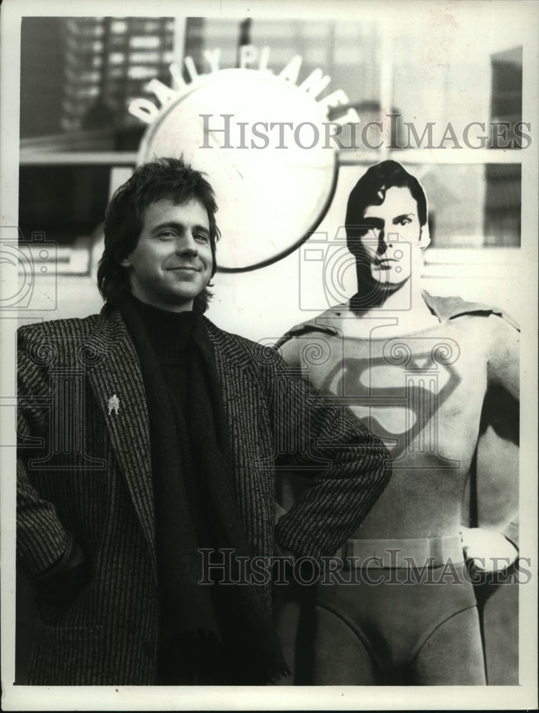 1988 Press Photo Dana Carvey to host &quot;Superman&#39;s 50th Anniversary&quot; on CBS-TV- Historic Images