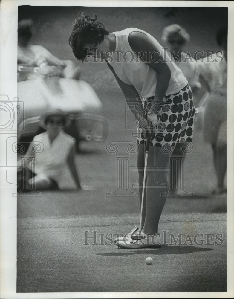 1970 Press Photo Vicki Zimmermann, Golfer, Wisconsin - mja51370- Historic Images