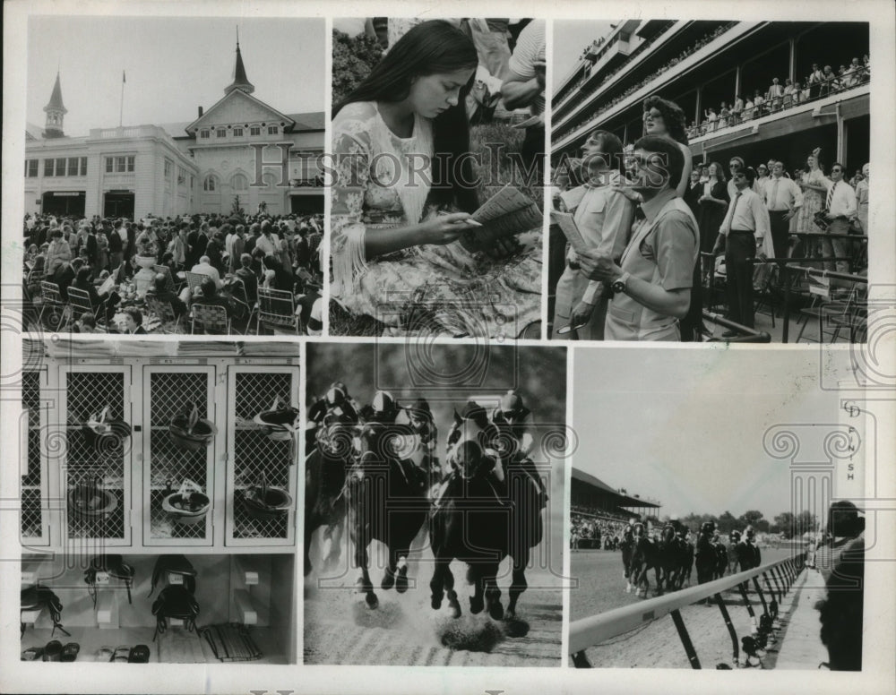 1981 Press Photo Kentucky Derby in Louisville- Historic Images