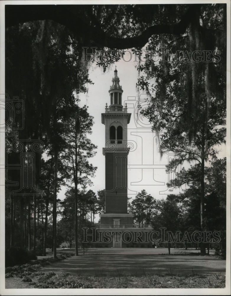 1977 Press Photo Stephen Foster Memorial, Near the Suwanee River, Florida- Historic Images