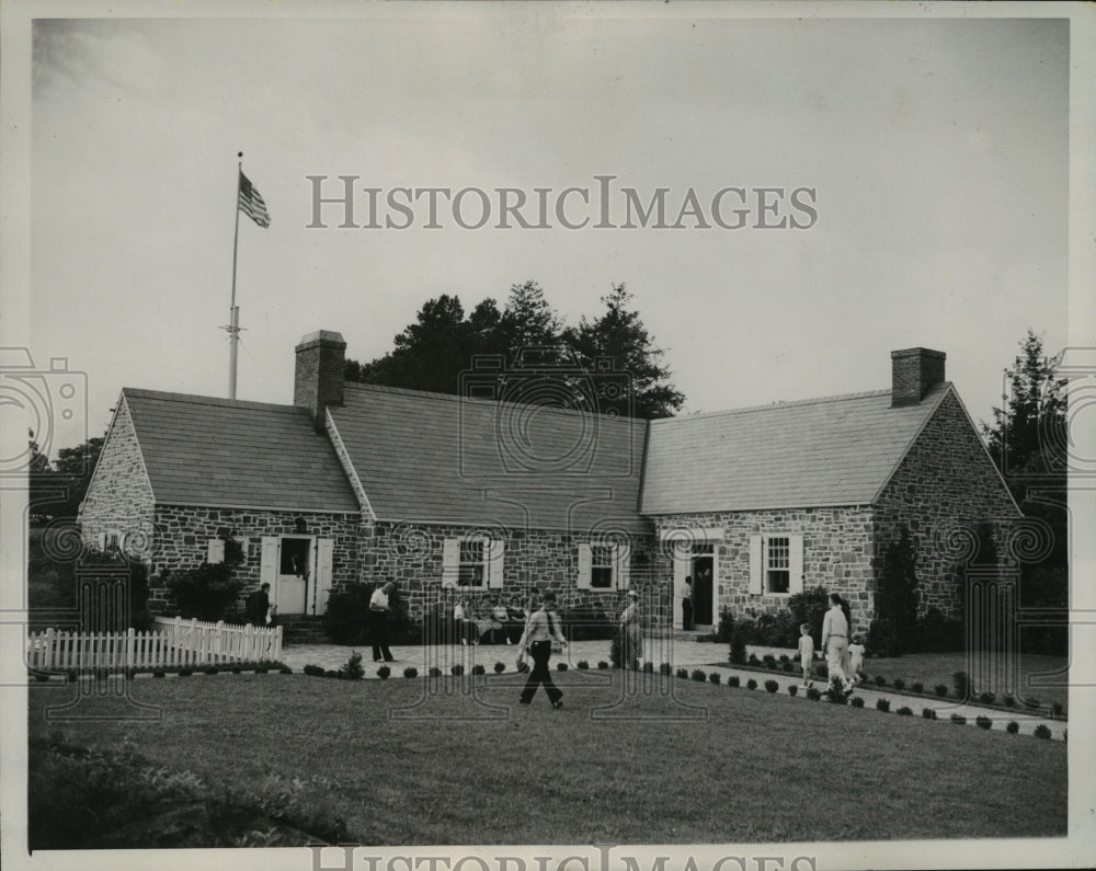 1936 Press Photo New York Museum Building Dedicated To The Revolutionary War- Historic Images