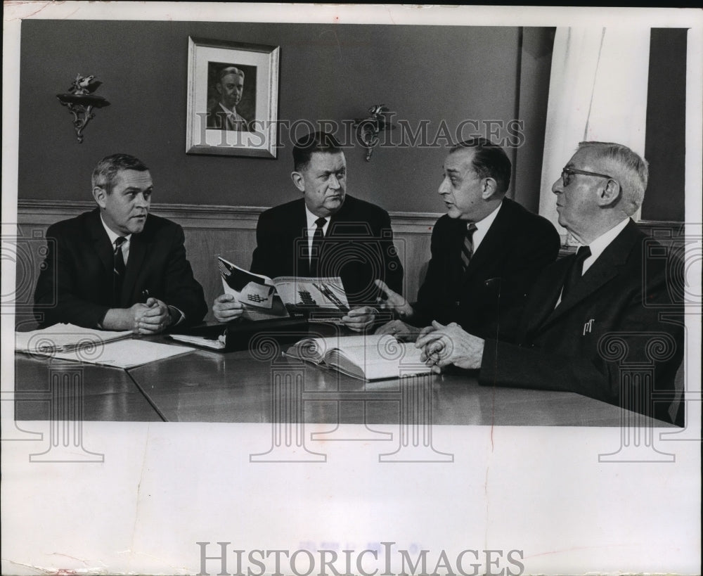 1967 Press Photo Three Generations of Bruce's, William C., Robert and William G.