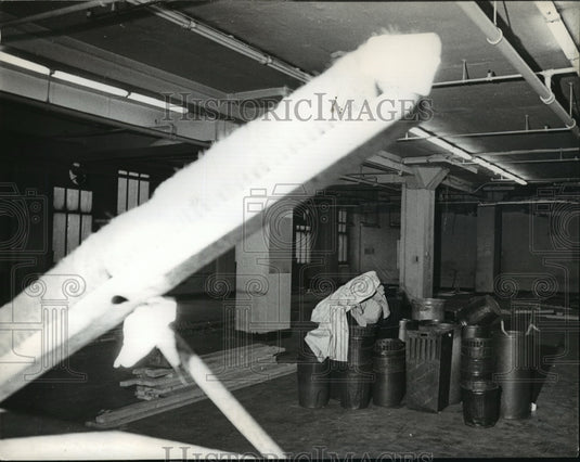 1966 Press Photo City News Room of the New York Herald Tribune - mja53752