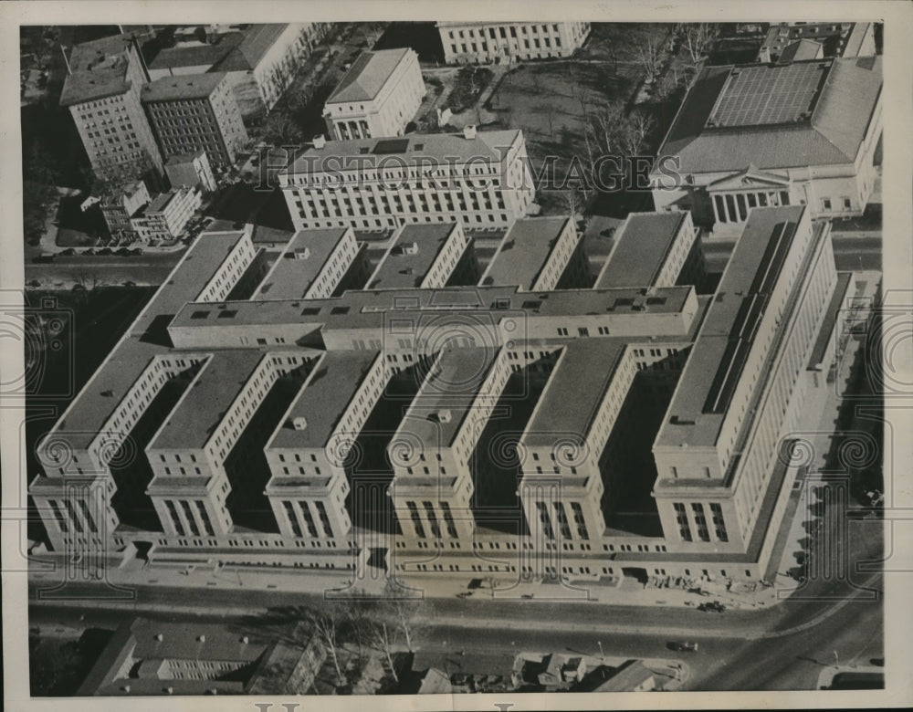 1937 Press Photo New South Interior Building In Washington D.C. - mja54014- Historic Images