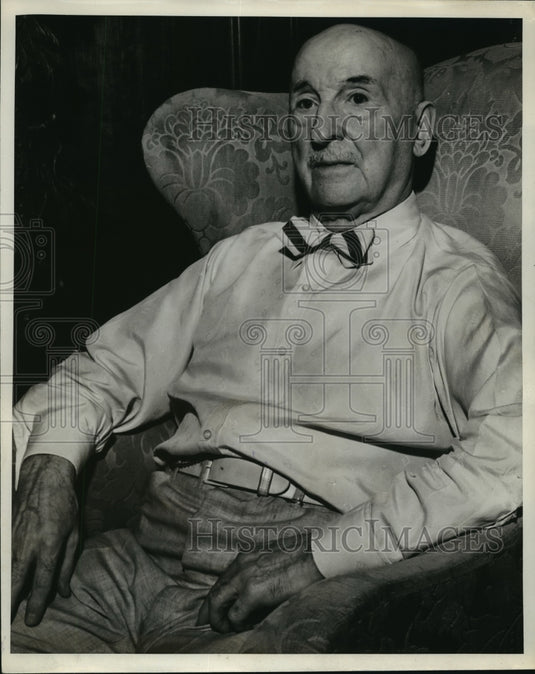 1938 Press Photo Second Generation Brewer Emil Blatz Of Blatz Brewing Company- Historic Images