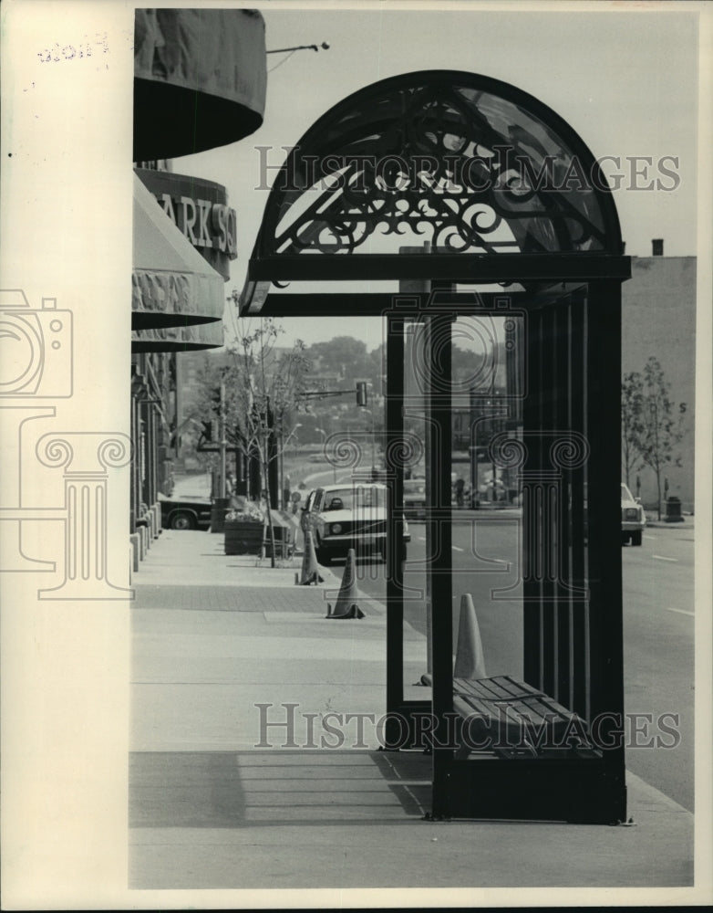 1984 Press Photo Park Square Court  in Minneapolis &amp; St. Paul, Minnesota- Historic Images