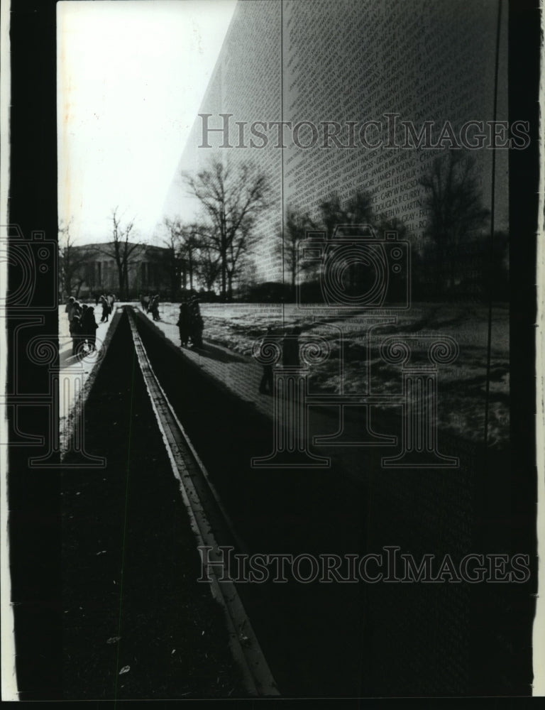 1983 Press Photo Eva Konkel won1st prize for color photo of Wash. D.C. Monuments- Historic Images