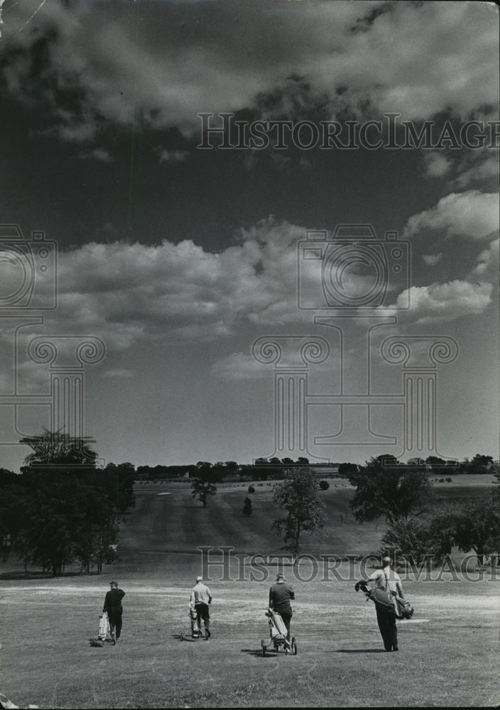 1964 Press Photo North Course in Milwaukee County Brown Deer Park - mja54594- Historic Images