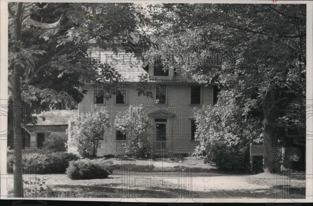 1988 Press Photo The Old Manse, where Nathaniel Hawthorne Wrote a Book - Historic Images