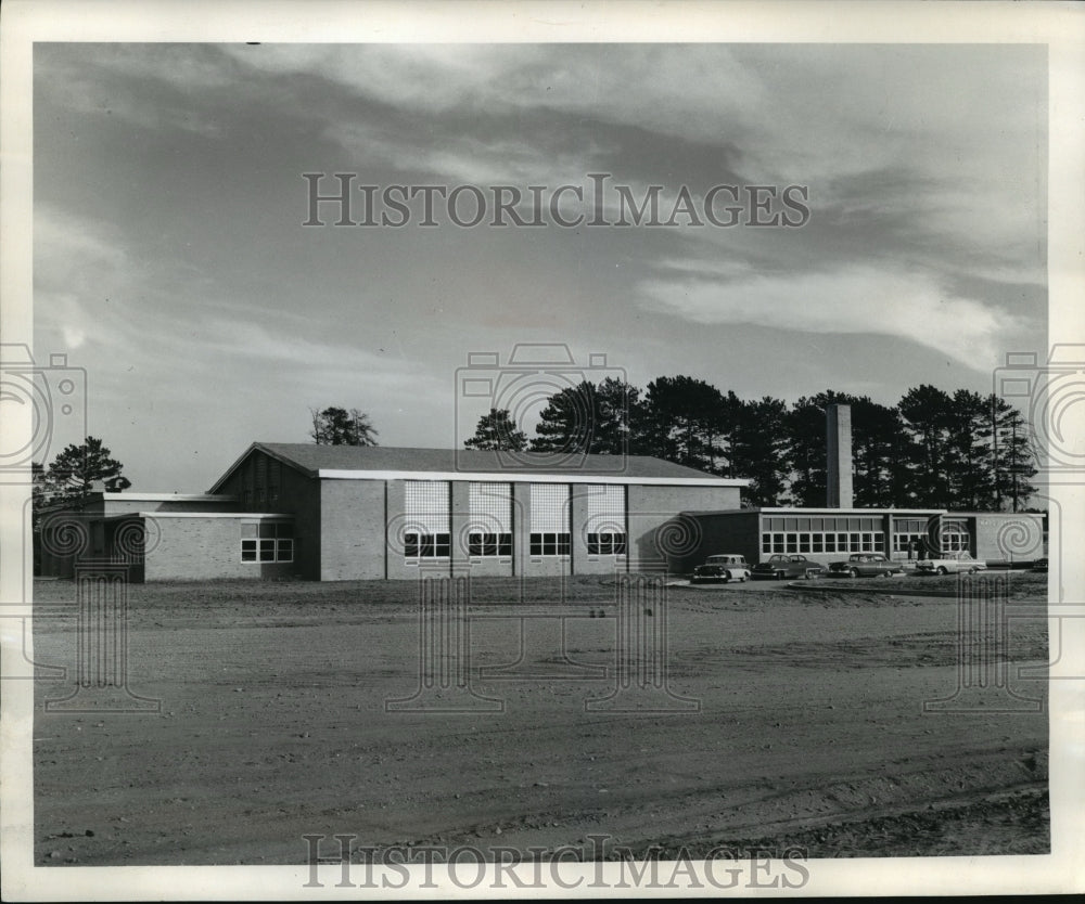 1959 Press Photo National Guard Armory at Marquette Headquarters to Company B- Historic Images