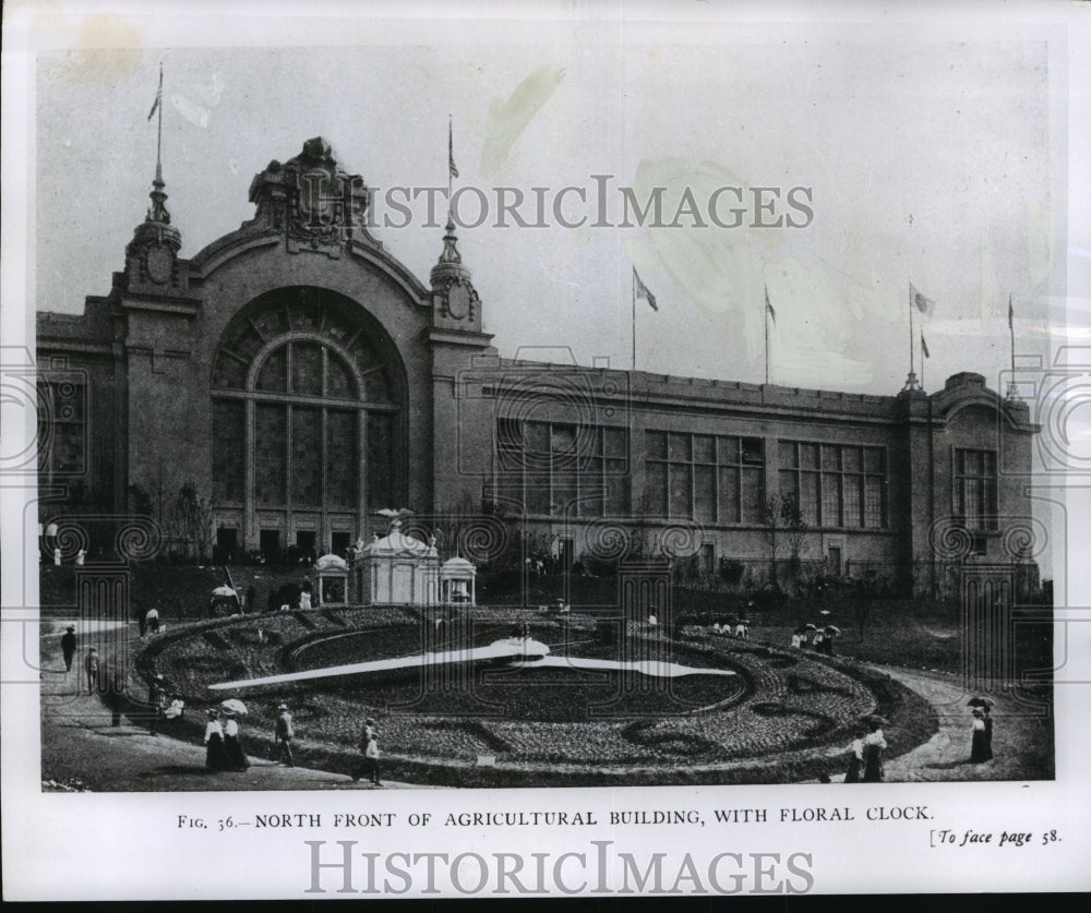 1960 Press Photo The floral clock in St. Louis. Missouri- Historic Images