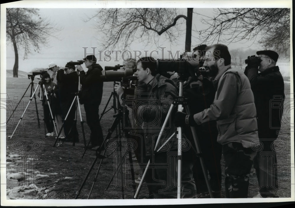 1994 Press Photo Members of the Wisconsin Society for Ornithology- Historic Images