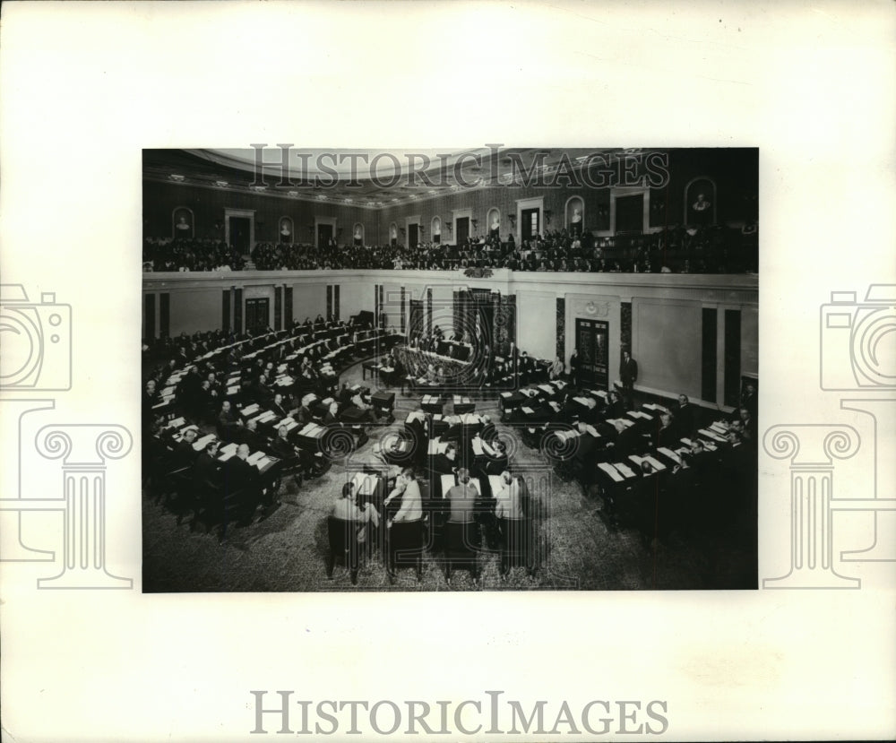 1973 Press Photo Official Portrait of Senate in Session, Washington, D.C.- Historic Images