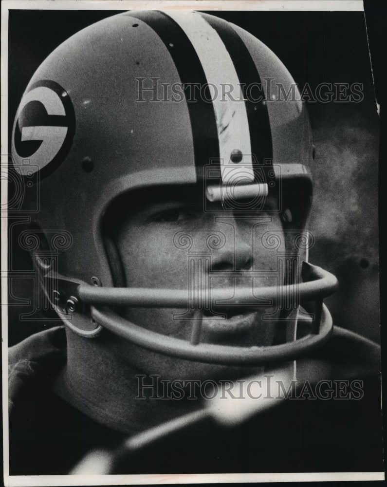  Press Photo Scott Hunter, Green Bay Packers Quarterback- Historic Images