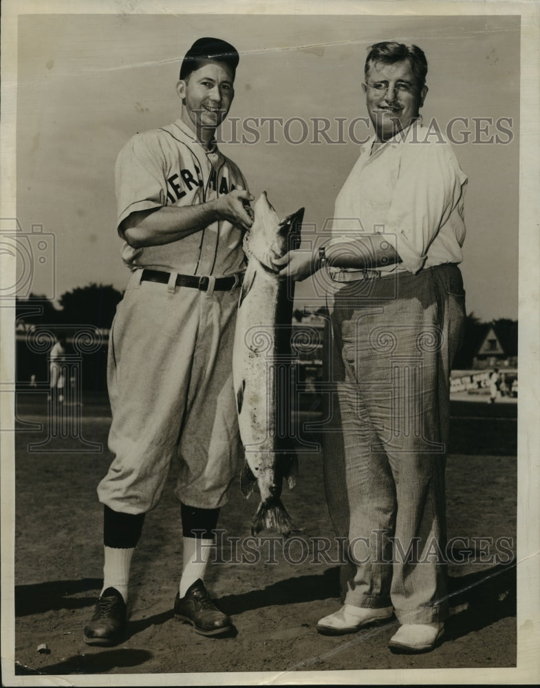 1940 Press Photo Baseball Player Stoney McGlynn- Historic Images